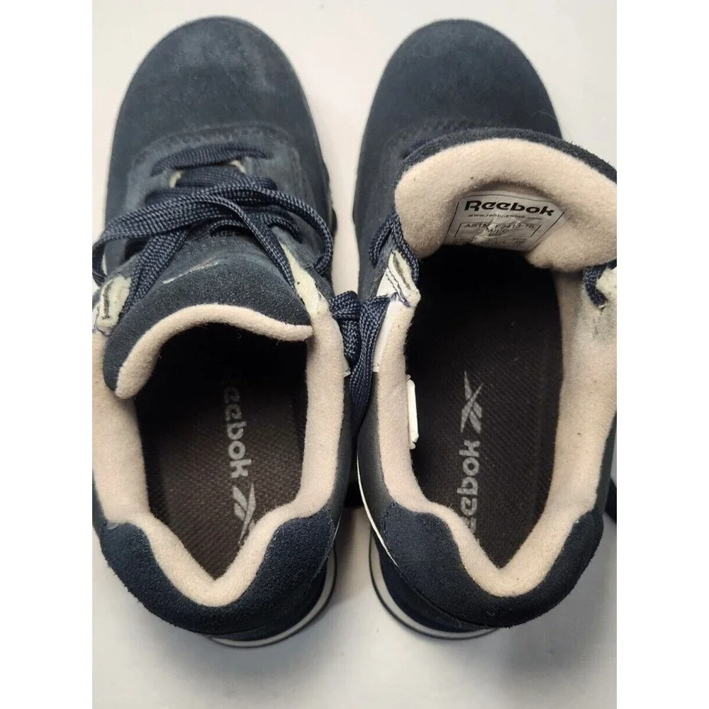 Reebok Leelap Retro Jogger‎ Steel Toe Work Shoes Blue RB1975 Size 7 W - Picture 9 of 11